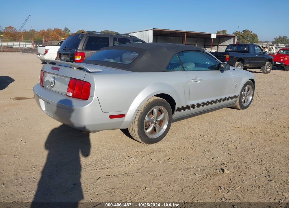 2006 FORD MUSTANG V6 VIN: 1ZVFT84N065236582