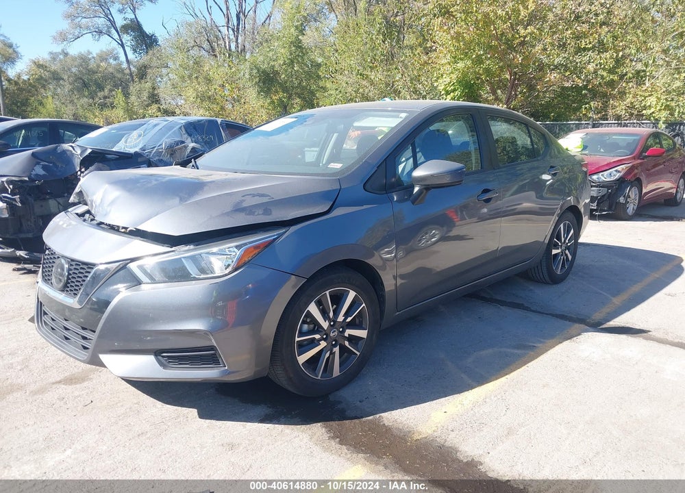 2021 NISSAN VERSA SV XTRONIC CVT VIN: 3N1CN8EV5ML845360