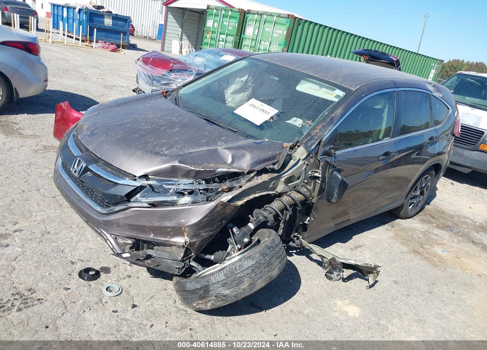 2016 HONDA CR-V SE VIN: 2HKRM4H4XGH652776