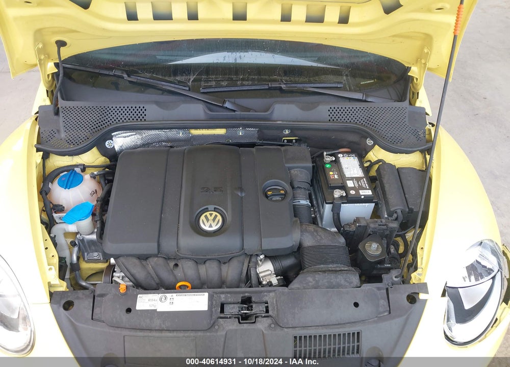 2012 VOLKSWAGEN BEETLE 2.5L VIN: 3VWJX7AT3CM630983