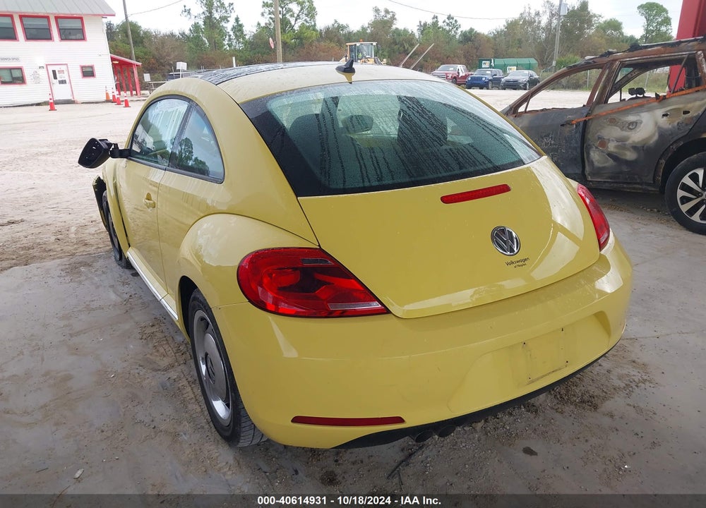 2012 VOLKSWAGEN BEETLE 2.5L VIN: 3VWJX7AT3CM630983