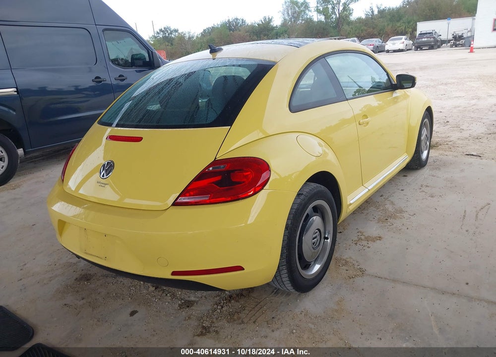 2012 VOLKSWAGEN BEETLE 2.5L VIN: 3VWJX7AT3CM630983