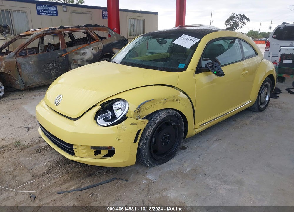 2012 VOLKSWAGEN BEETLE 2.5L VIN: 3VWJX7AT3CM630983