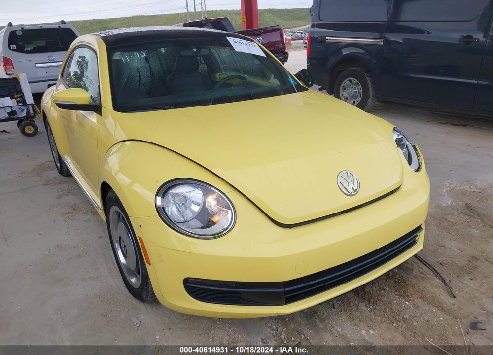 2012 VOLKSWAGEN BEETLE 2.5L VIN: 3VWJX7AT3CM630983