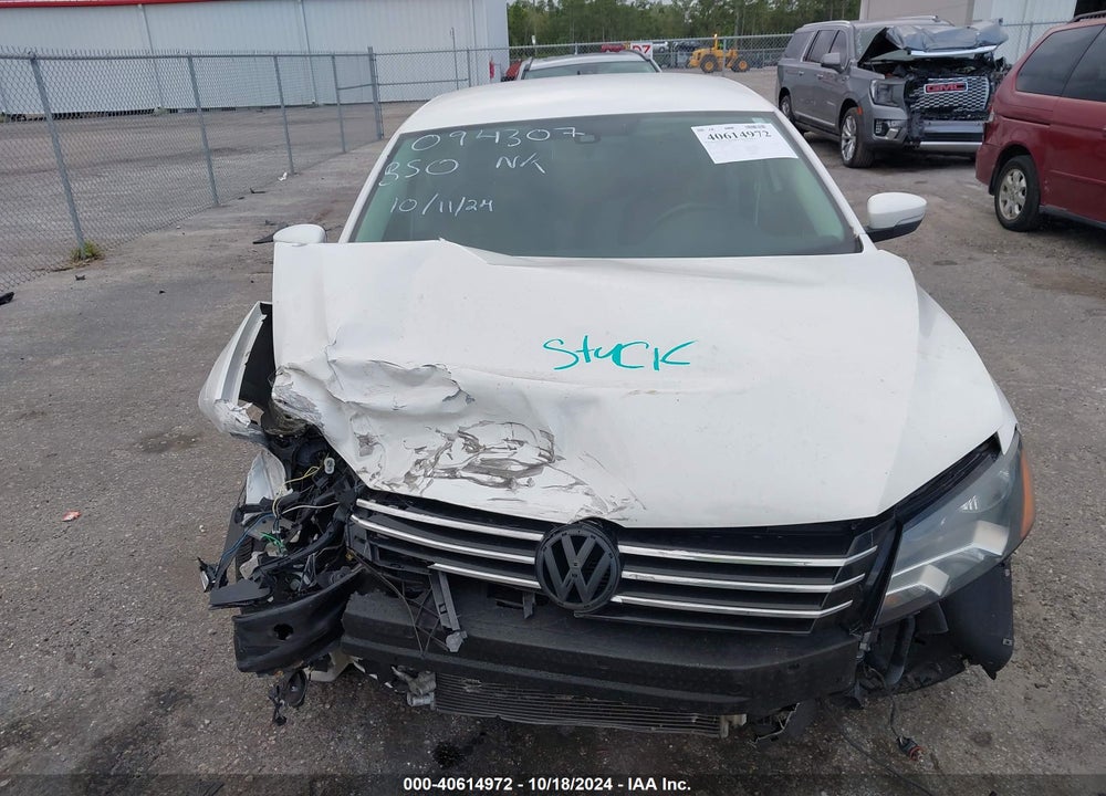 2015 VOLKSWAGEN PASSAT 1.8T LIMITED EDITION VIN: 1VWAT7A38FC094307