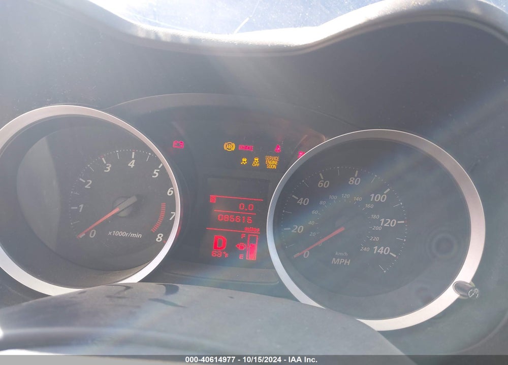 2011 MITSUBISHI LANCER ES VIN: JA32U2FU5BU022167