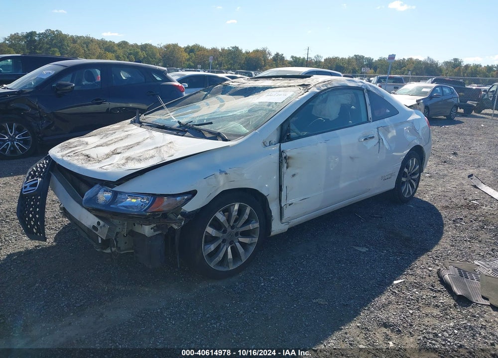 2009 HONDA CIVIC SI VIN: 2HGFG215X9H701487