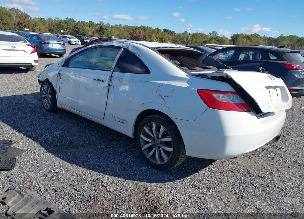 2009 HONDA CIVIC SI VIN: 2HGFG215X9H701487