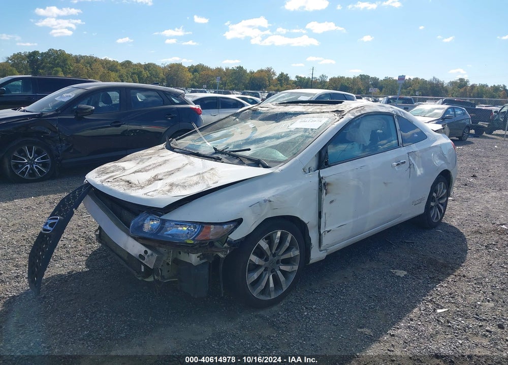 2009 HONDA CIVIC SI VIN: 2HGFG215X9H701487