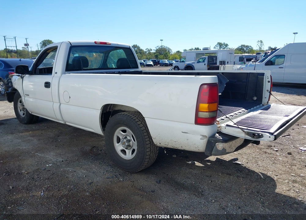 2001 CHEVROLET SILVERADO 1500 VIN: 1GCEC14W21Z326803