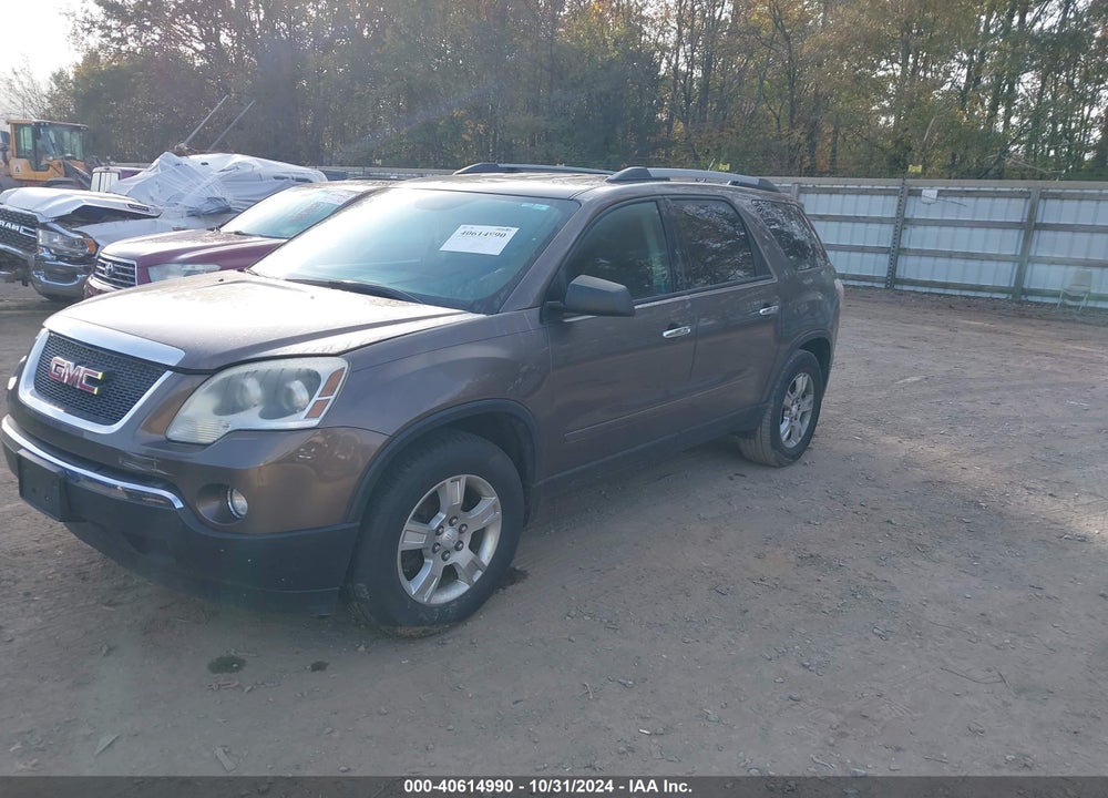 2011 GMC ACADIA SLE VIN: 1GKKRPED1BJ129899