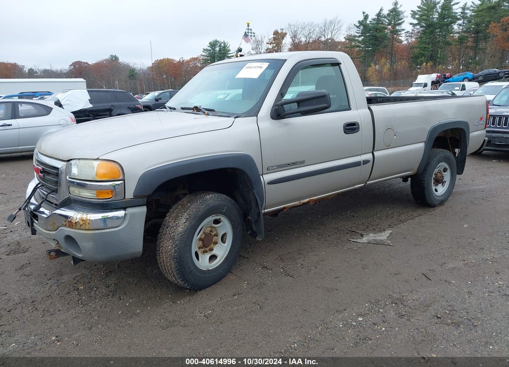2004 GMC SIERRA 2500HD VIN: 1GTHK24U44E141457