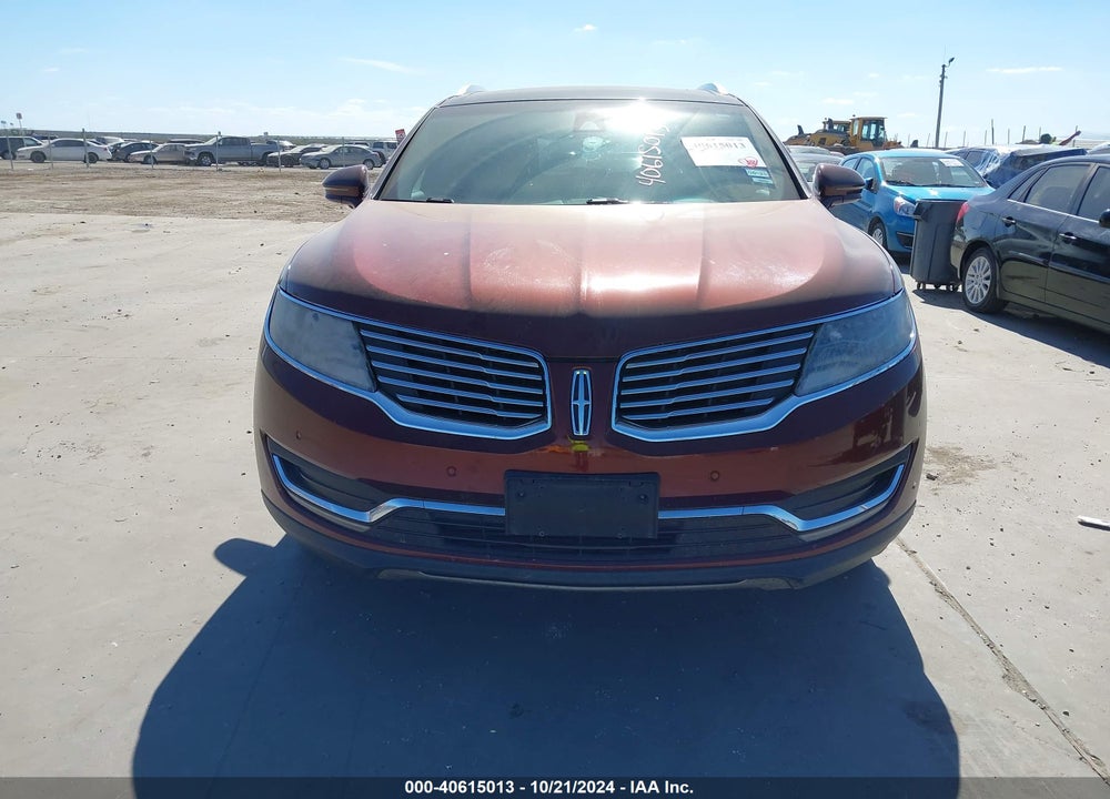 2016 LINCOLN MKX RESERVE VIN: 2LMTJ8LP3GBL62365