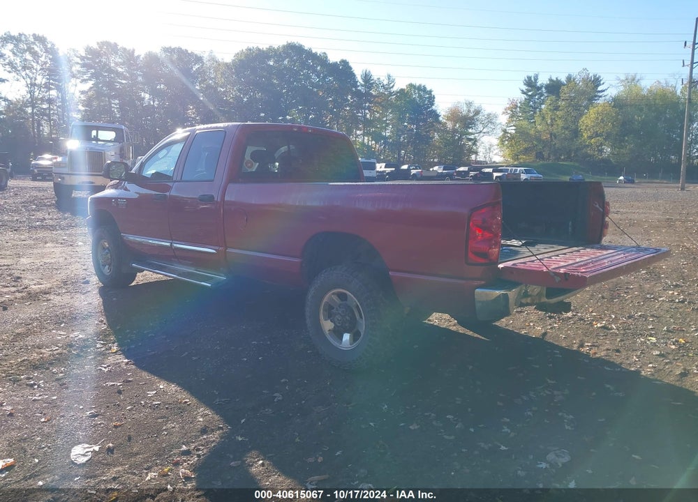 2008 DODGE RAM 2500 SLT VIN: 3D7KS28A08G143653