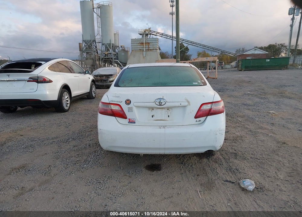 2007 TOYOTA CAMRY LE VIN: 4T1BE46K87U588450