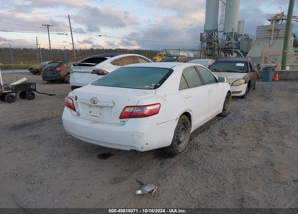 2007 TOYOTA CAMRY LE VIN: 4T1BE46K87U588450