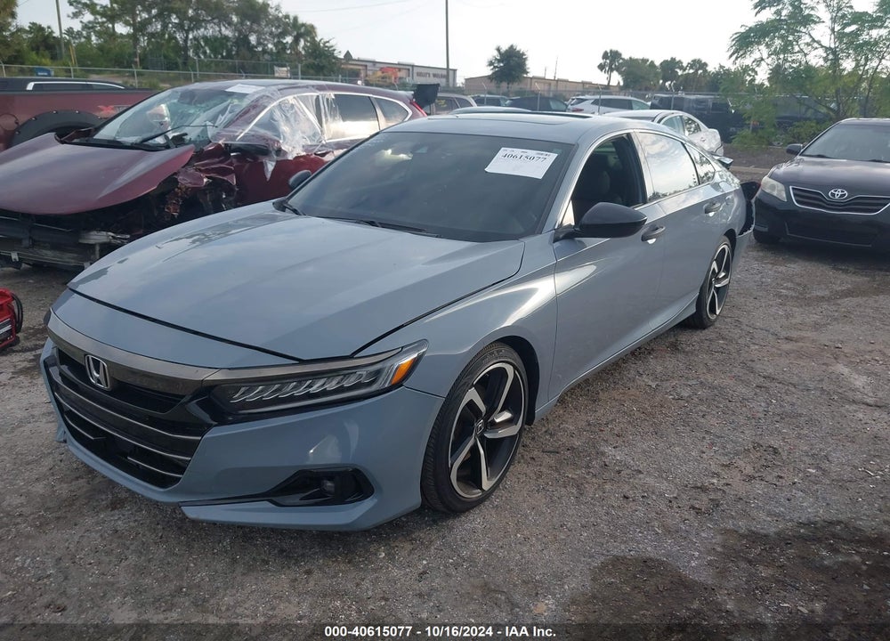 2021 HONDA ACCORD SPORT 2.0T VIN: 1HGCV2F34MA014447