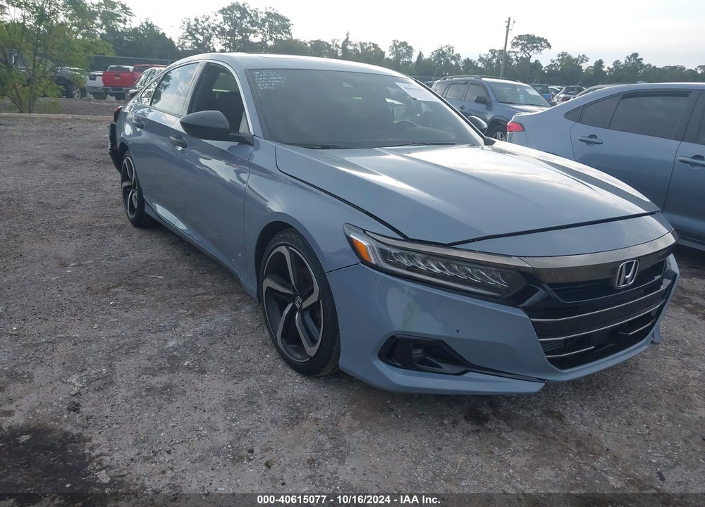 2021 HONDA ACCORD SPORT 2.0T VIN: 1HGCV2F34MA014447