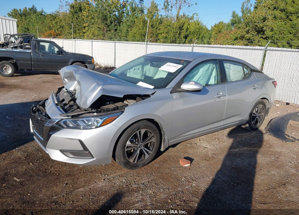 2021 NISSAN SENTRA SV XTRONIC CVT VIN: 3N1AB8CV8MY290863