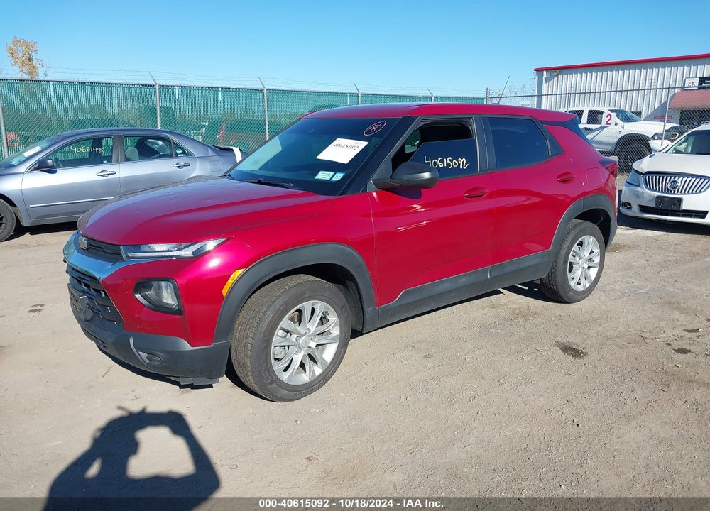 2021 CHEVROLET TRAILBLAZER AWD LS VIN: KL79MNSL8MB087170