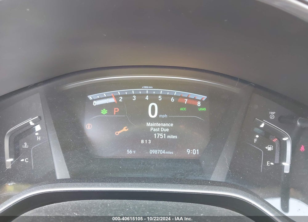 2019 HONDA CR-V EX VIN: 5J6RW2H50KL021718
