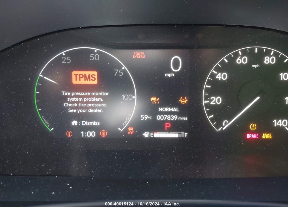 2024 HONDA CR-V HYBRID SPORT TOURING VIN: 7FARS6H9XRE025756