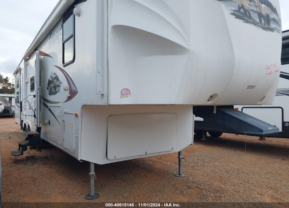 2012 FORE CEDARCREEK VIN: 4X4FCRL23CS206614
