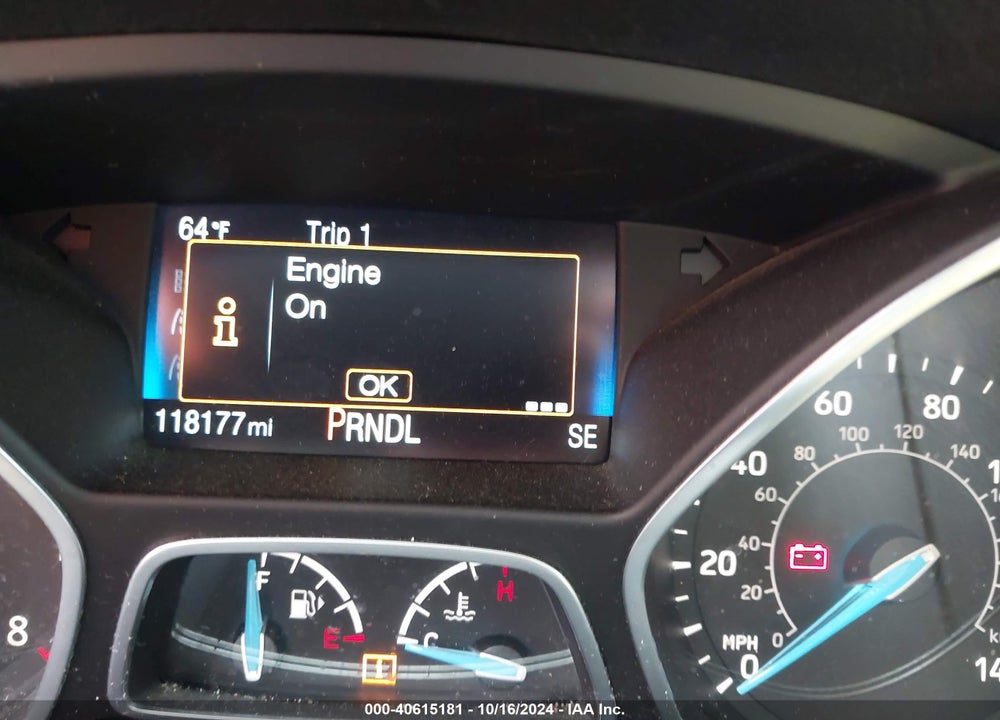 2017 FORD FOCUS SE VIN: 1FADP3F25HL327453