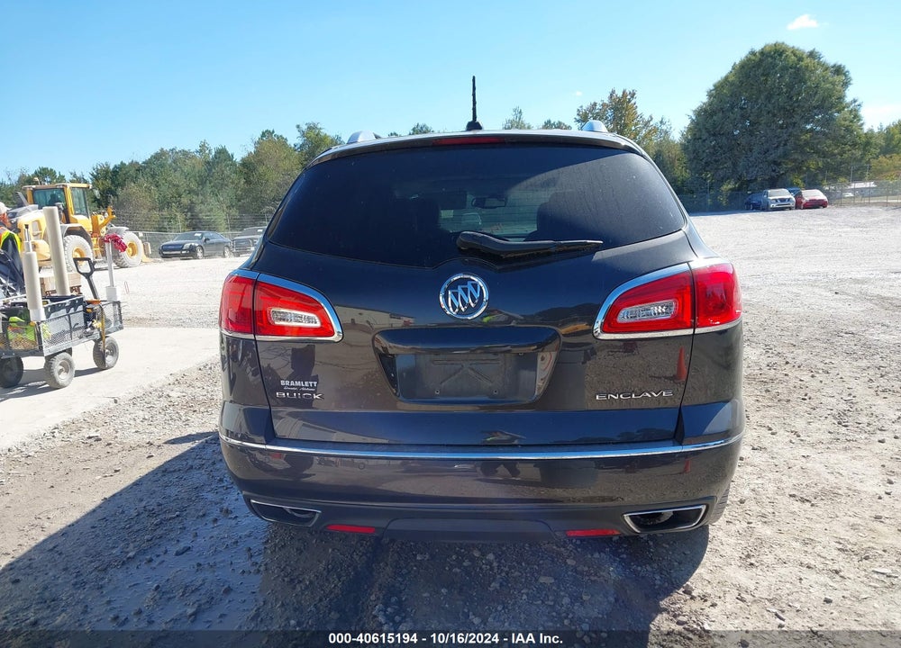 2016 BUICK ENCLAVE PREMIUM VIN: 5GAKRCKD5GJ291357