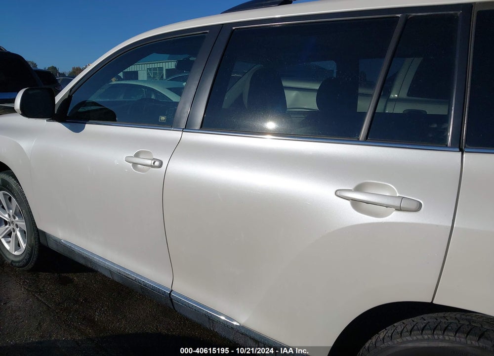 2012 TOYOTA HIGHLANDER SE V6 VIN: 5TDZK3EH6CS051523