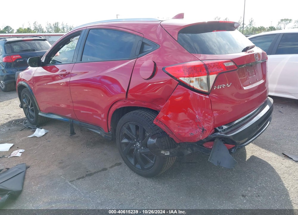 2022 HONDA HR-V 2WD SPORT VIN: 3CZRU5H16NM743668