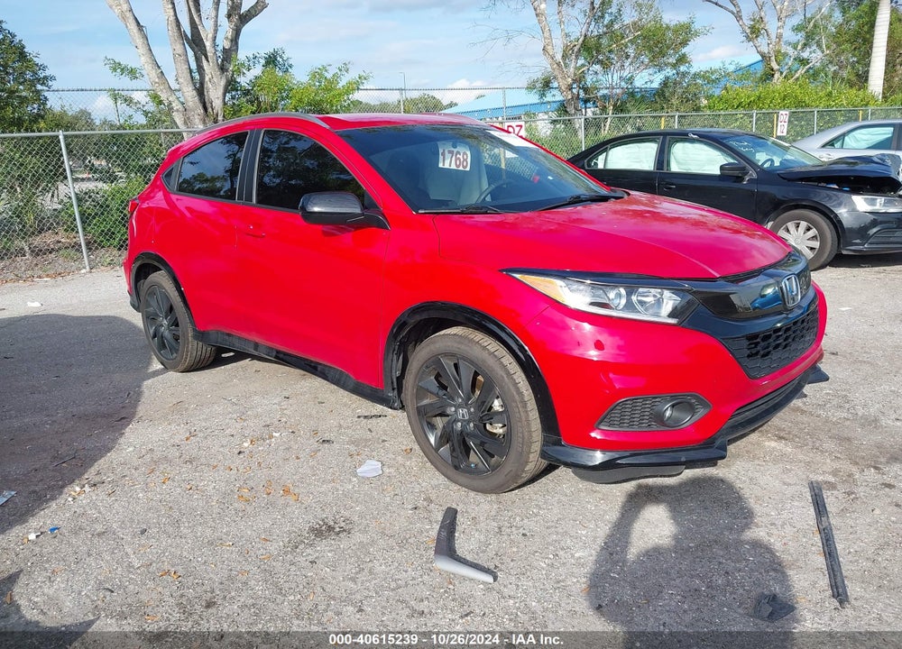 2022 HONDA HR-V 2WD SPORT VIN: 3CZRU5H16NM743668