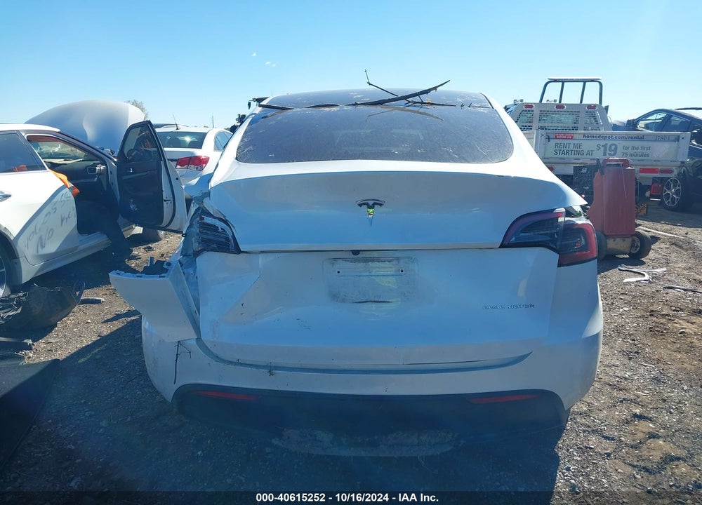2023 TESLA MODEL Y AWD/LONG RANGE DUAL MOTOR ALL-WHEEL DRIVE VIN: 7SAYGDEE4PF618866