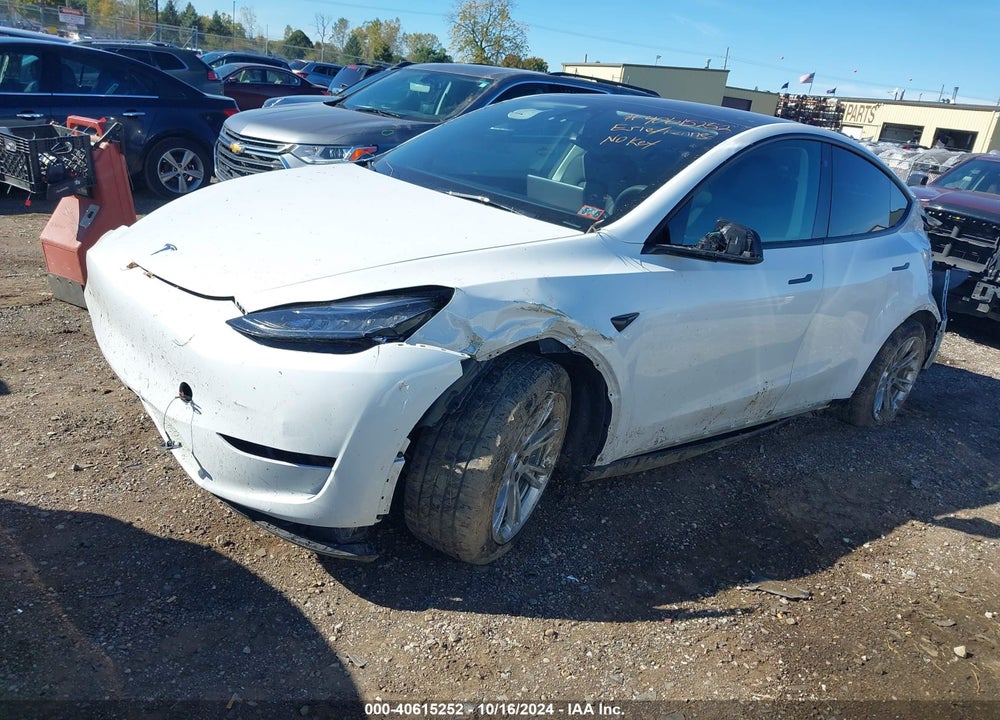 2023 TESLA MODEL Y AWD/LONG RANGE DUAL MOTOR ALL-WHEEL DRIVE VIN: 7SAYGDEE4PF618866