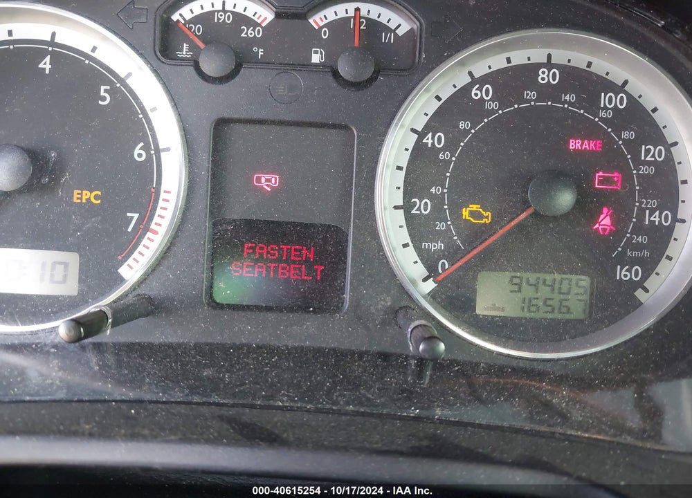 2004 VOLKSWAGEN GTI VR6 VIN: 9BWDH61J544015621
