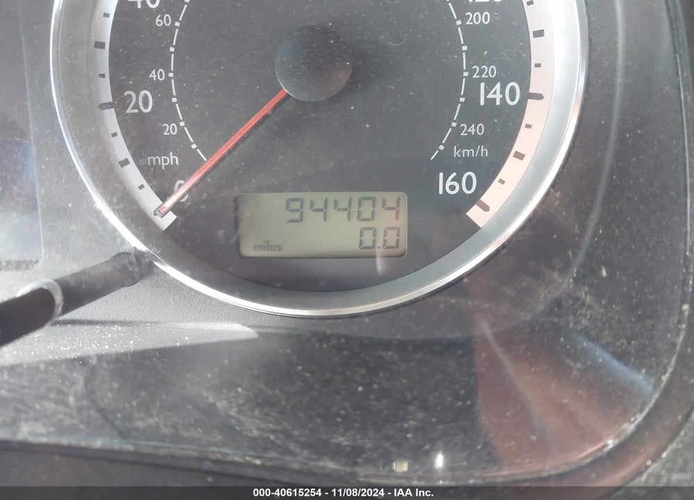 2004 VOLKSWAGEN GTI VR6 VIN: 9BWDH61J544015621