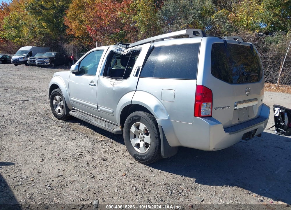 2006 NISSAN PATHFINDER VIN: 5N1AR18WX6C627624
