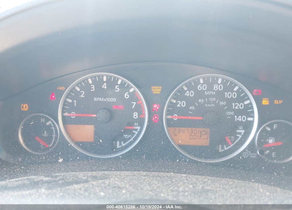 2006 NISSAN PATHFINDER VIN: 5N1AR18WX6C627624
