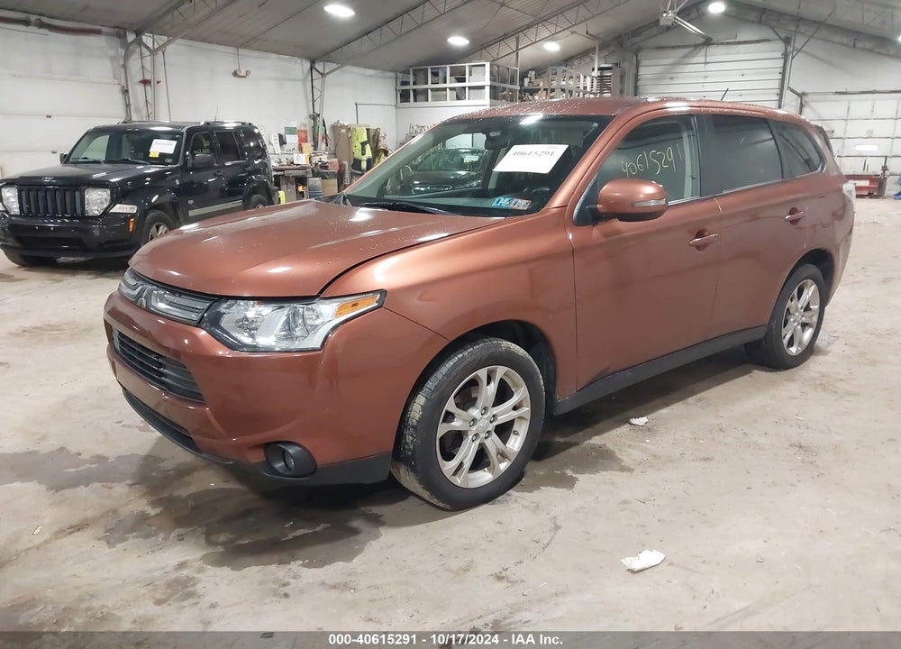 2014 MITSUBISHI OUTLANDER SE VIN: JA4AZ3A35EZ000643