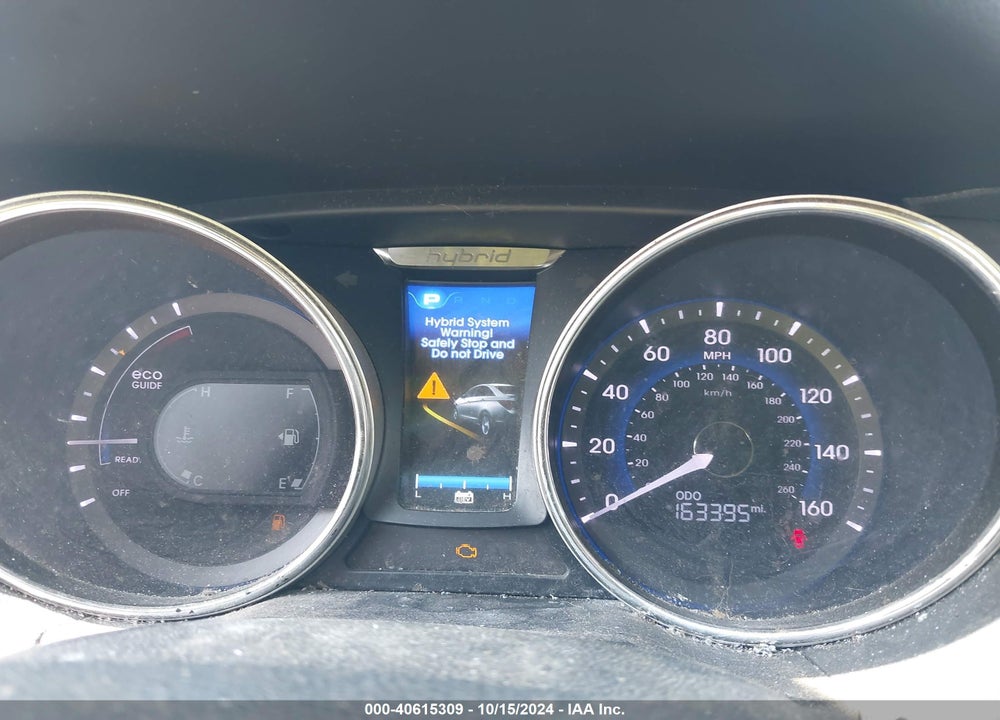 2013 HYUNDAI SONATA HYBRID LIMITED VIN: KMHEC4A42DA067894