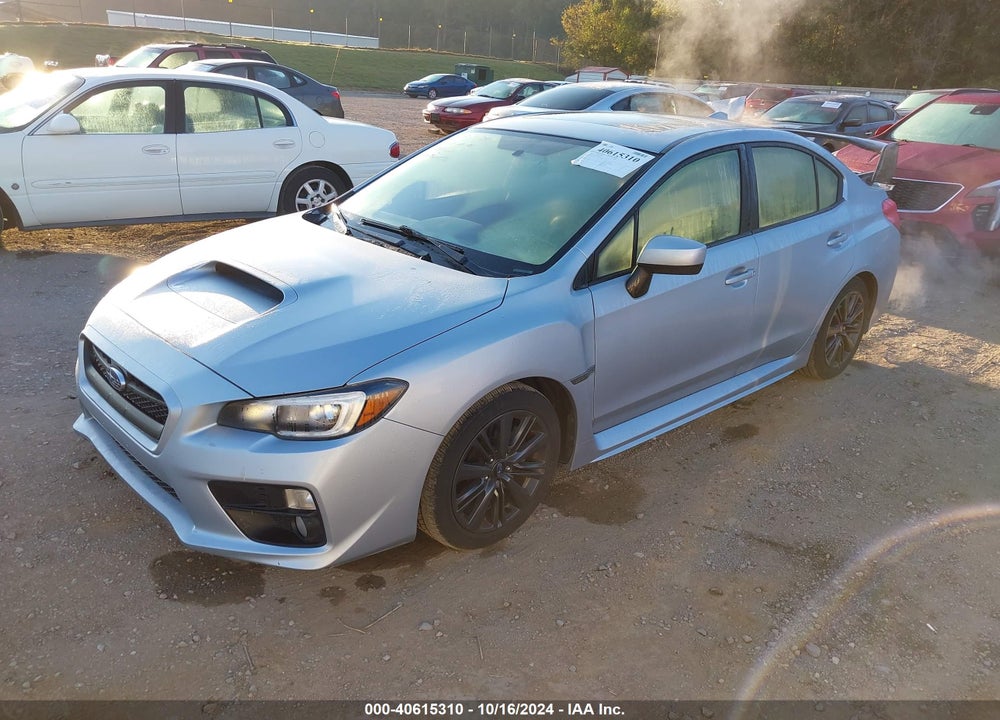2015 SUBARU WRX LIMITED VIN: JF1VA1G64F8801517
