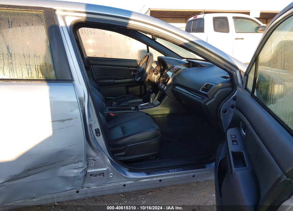 2015 SUBARU WRX LIMITED VIN: JF1VA1G64F8801517