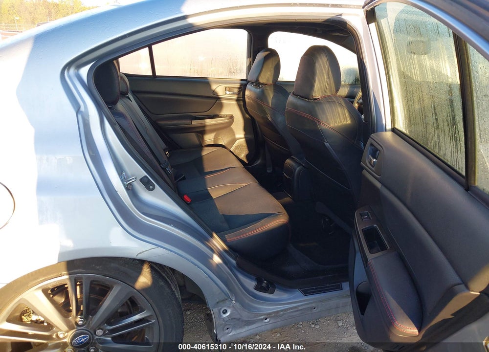 2015 SUBARU WRX LIMITED VIN: JF1VA1G64F8801517