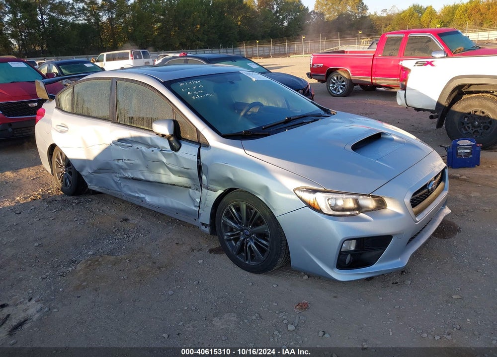 2015 SUBARU WRX LIMITED VIN: JF1VA1G64F8801517