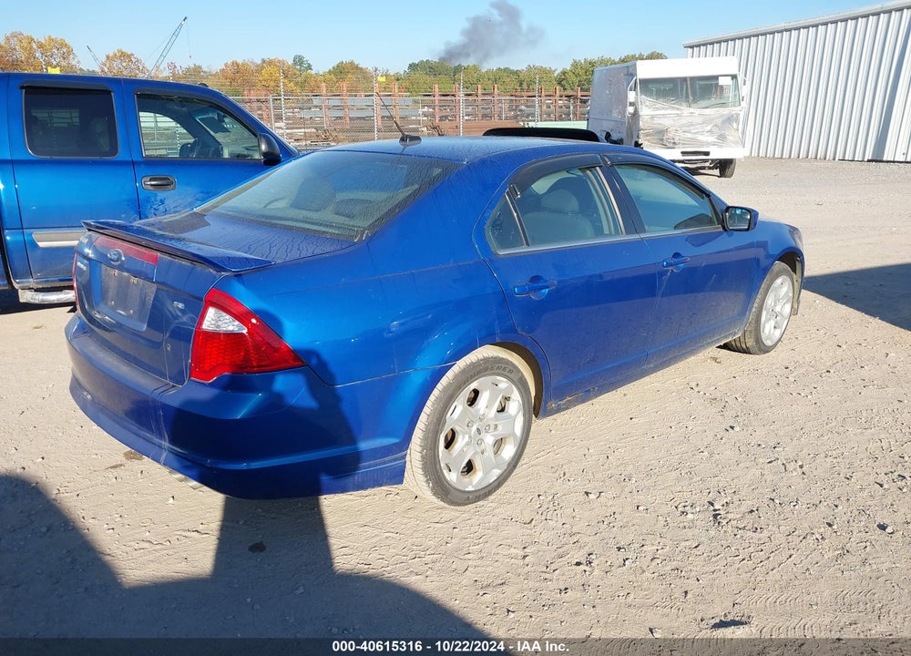 2011 FORD FUSION SE VIN: 3FAHP0HA5BR240777