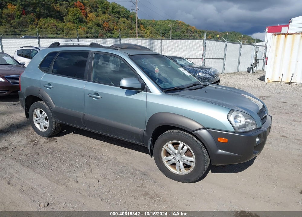 2007 HYUNDAI TUCSON VIN: KM8JN72D97U544767