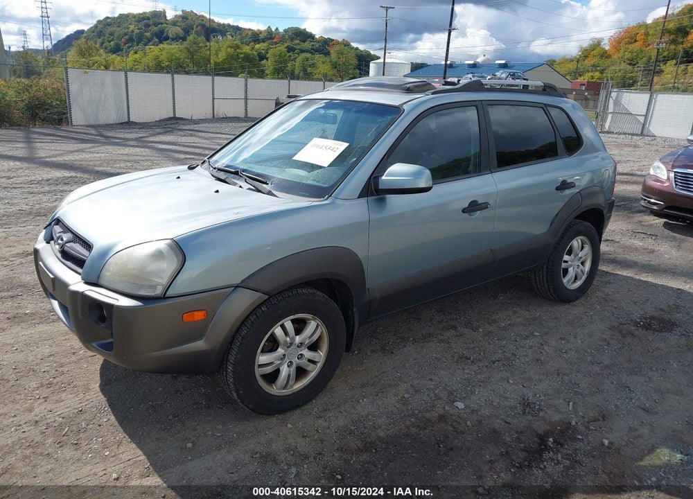 2007 HYUNDAI TUCSON VIN: KM8JN72D97U544767