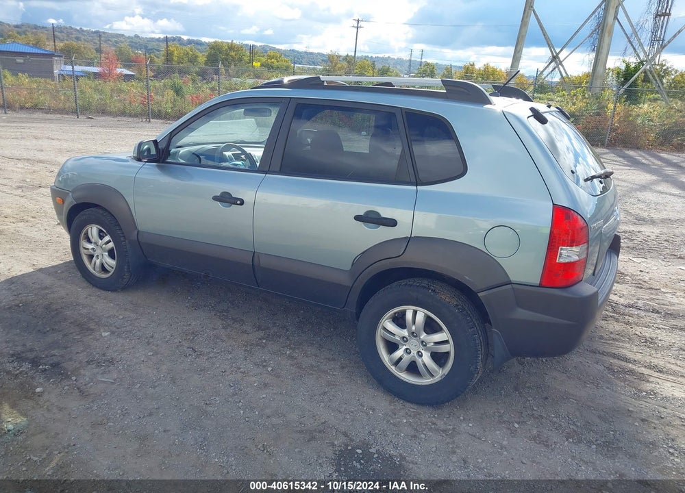 2007 HYUNDAI TUCSON VIN: KM8JN72D97U544767