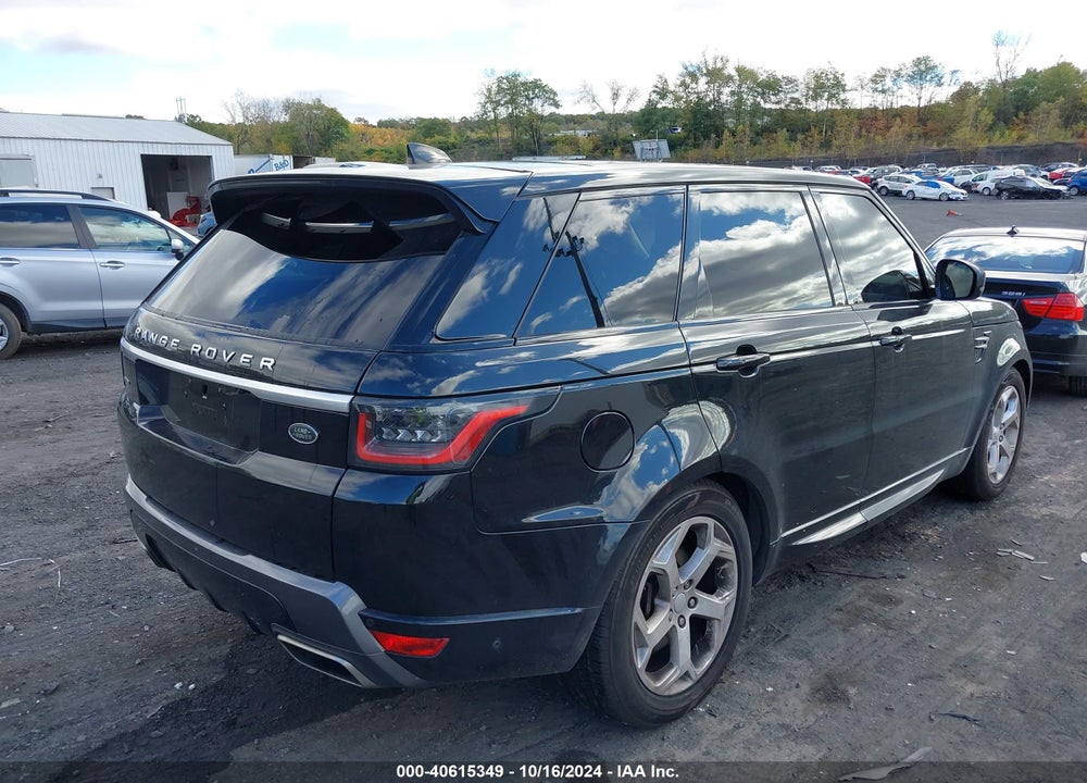 2019 LAND ROVER RANGE ROVER SPORT HSE VIN: SALWR2RV1KA820586