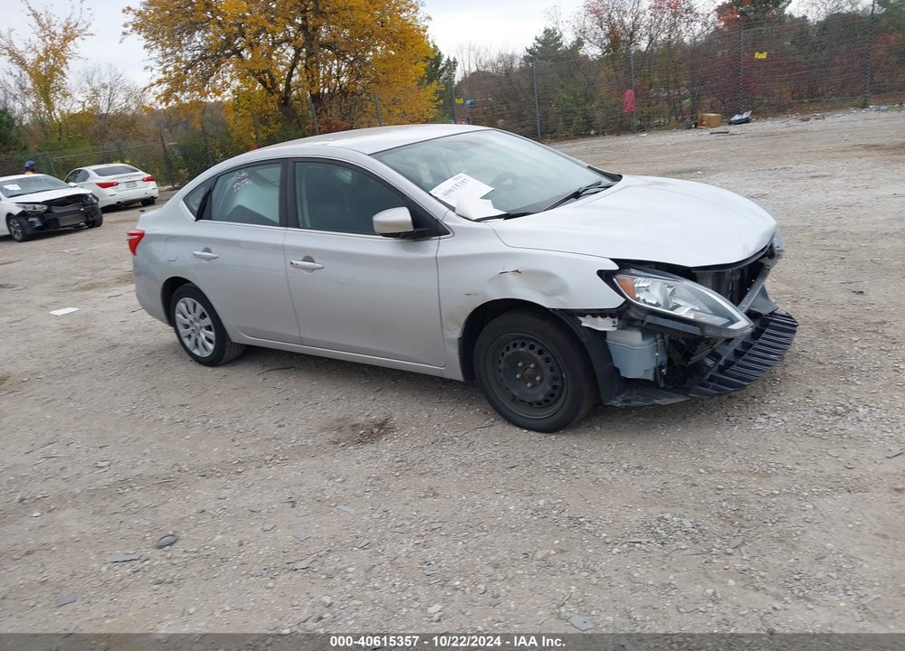 2017 NISSAN SENTRA SV VIN: 3N1AB7AP4HL660045